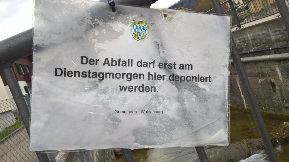 Mitteilung der Gemeinde